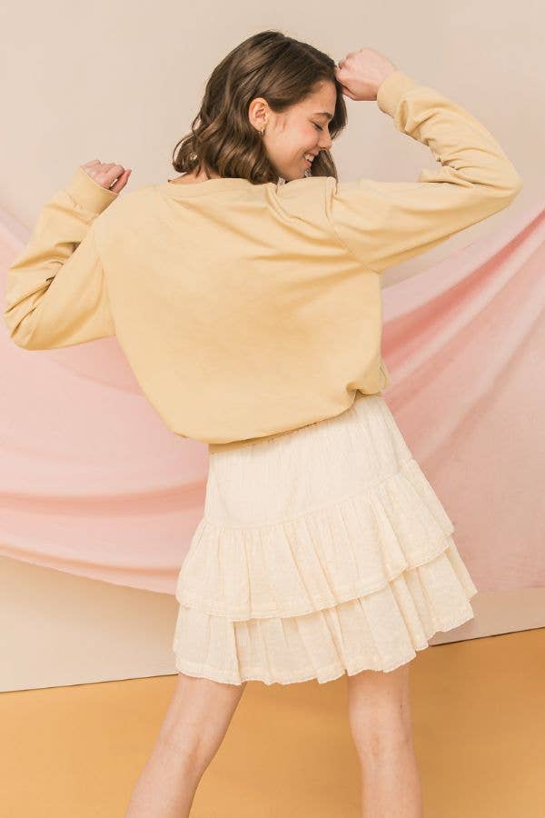 A sweatshirt top-AT2106