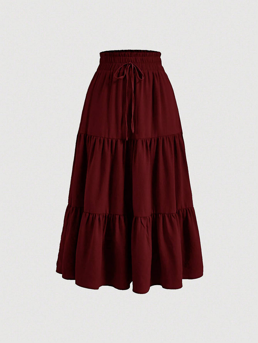 Boho Floral high rise tiered maxi flare skirt - 11 colors
