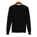 Knitted sweater cardigan jacket top