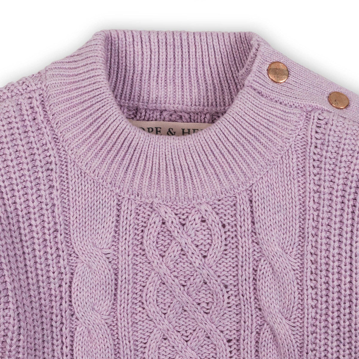 Organic Flutter Detail Sweater Dress
