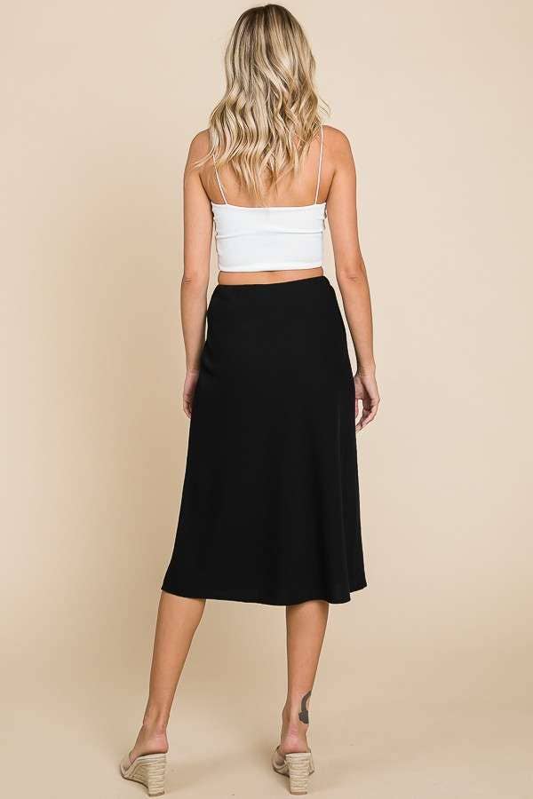 CWS1588 - BIAS A LINE SKIRT