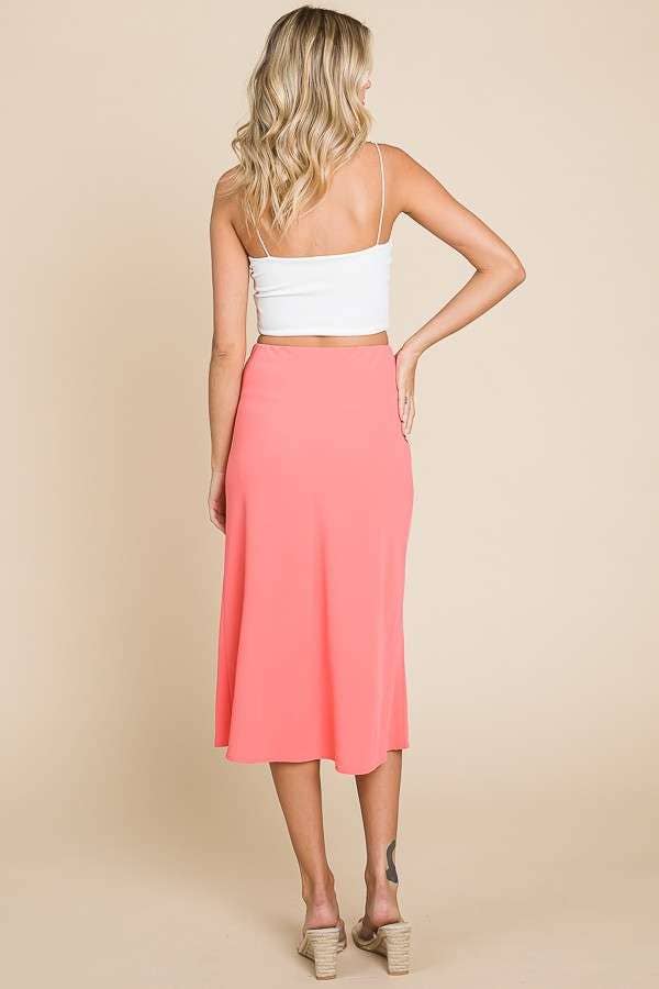 CWS1588 - BIAS A LINE SKIRT