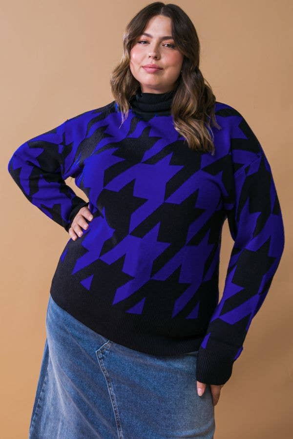 A PLUS SIZE SWEATER TOP-JSWP2597