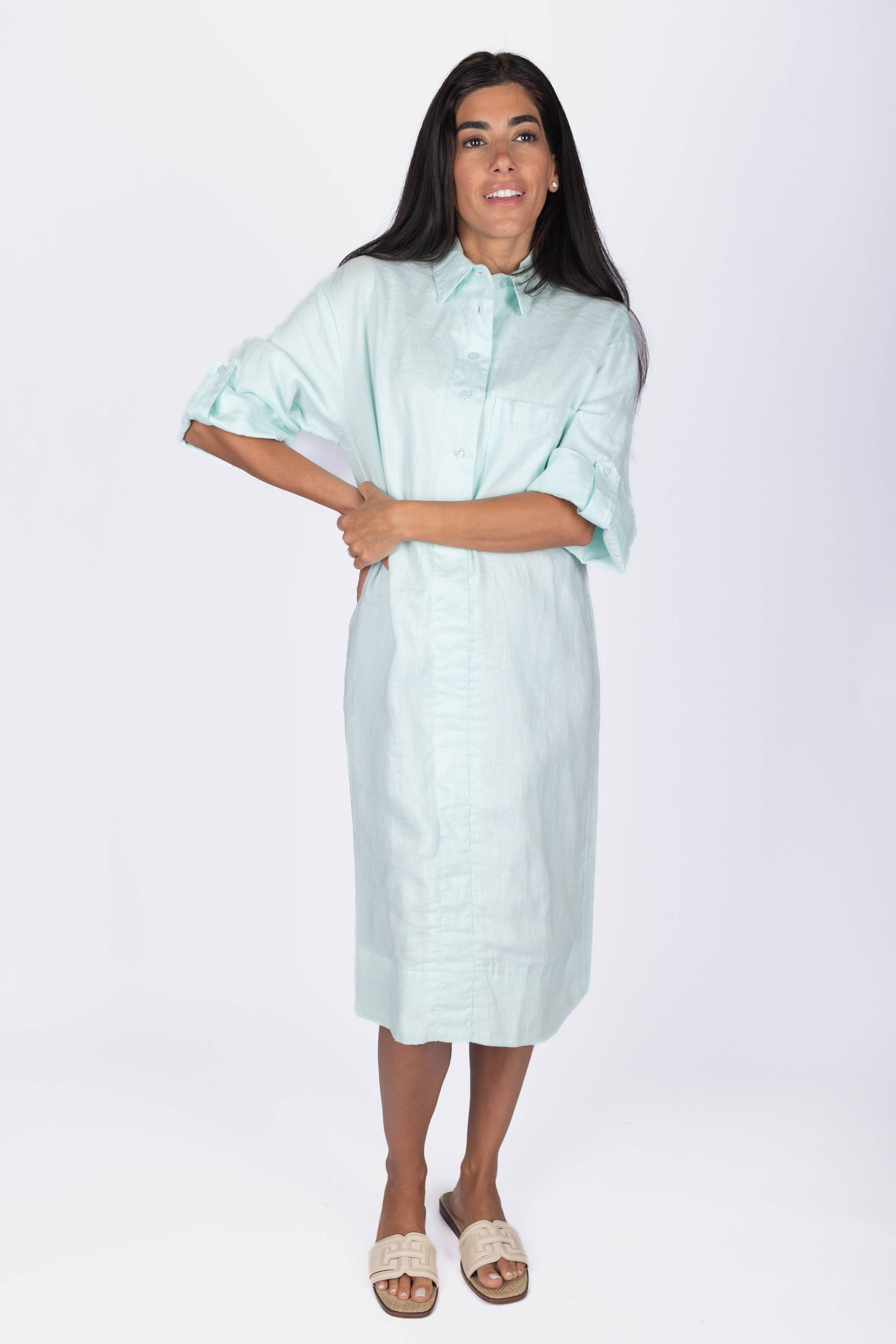 KARINA DRESS (LIGHT GREEN)